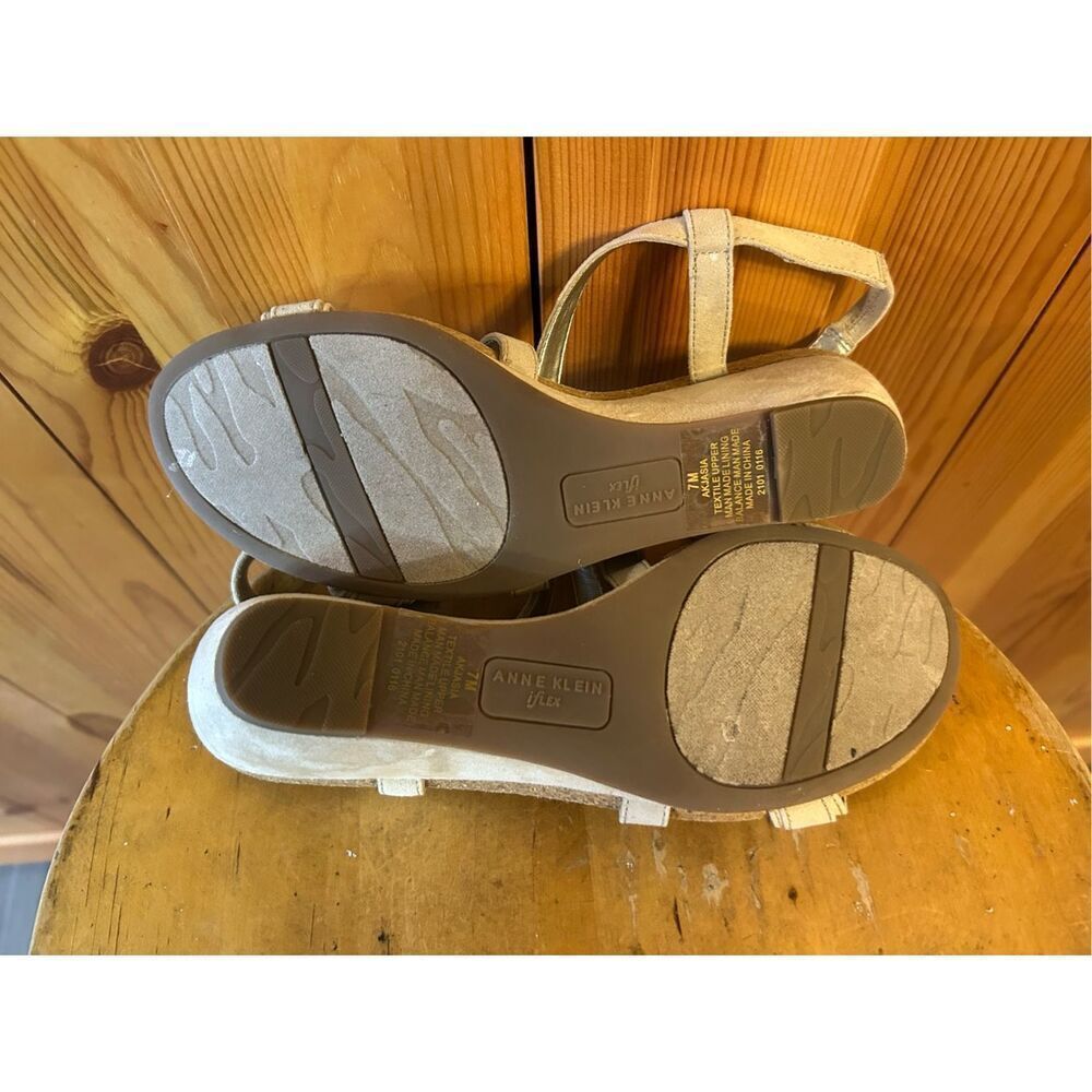 Anne Klein iFlex slip on with wedge Shoes Size 7M - Picture 6 of 7